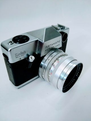 Camera,  Vintage Kodak Instamatic Reflex Camera With Case Made In Germany