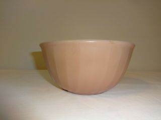 Vintage Fire King 6 " Pink / Mauve Swirl Bowl