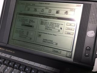 HP Omnibook 530 Handheld / Mini Laptop 486 with 5MB RAM,  128MB Flash DOS Windows 11