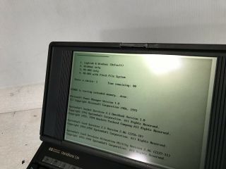 HP Omnibook 530 Handheld / Mini Laptop 486 with 5MB RAM,  128MB Flash DOS Windows 2