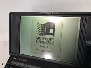 HP Omnibook 530 Handheld / Mini Laptop 486 with 5MB RAM,  128MB Flash DOS Windows 3