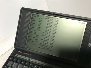 HP Omnibook 530 Handheld / Mini Laptop 486 with 5MB RAM,  128MB Flash DOS Windows 9