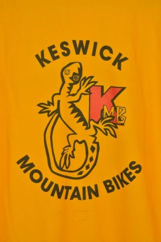 Vintage 90s Adidas Keswick Mountain Bikes Cycling Jersey Size Large Italy