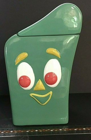 Vintage Gumby And Pokey Cookie Jar Ca.  2001