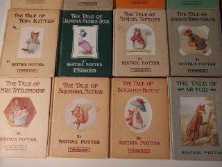 Vintage Tales of Beatrix Potter books Author Peter Rabbit 3