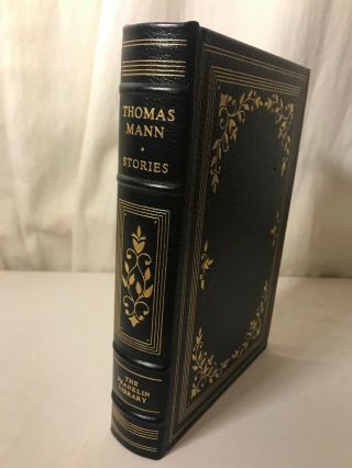 Thomas Mann 5 Stories Franklin Library 100 Greatest All Time Leather Gold