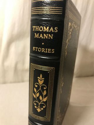 Thomas Mann 5 Stories Franklin Library 100 Greatest All Time Leather Gold 2