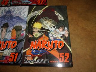 9 Naruto Volumes 41 - 44 - 46 - 47 - 48 - 49 - 50 - 51 - 52 Shonen Jump by Masashi Kishimoto 5