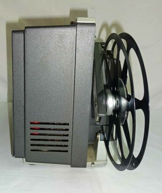 Vintage Bell & Howell 8mm 8 Reel Projector 466A 6