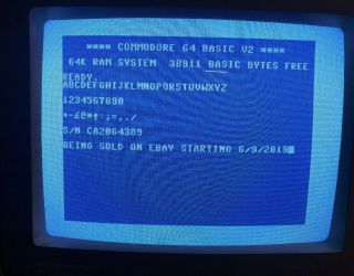 Commodore 128c Computer - DIAGNOSTIC - RESTORED - 10