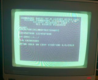 Commodore 128c Computer - DIAGNOSTIC - RESTORED - 9