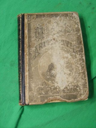 Antique A Practical Arithmetic By Edward Olney Vintage Text Book