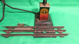 Vintage Prewar Marx O Scale Trainmaster Automatic Block Signal With 3 Lights