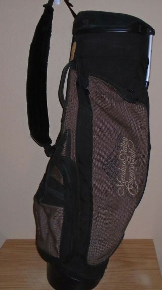 vintage Ping Hoofer Golf Stand Bag with cover 3
