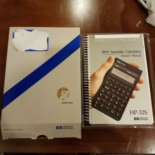 Hp32s Rpn Calculator In 50th Anniversary Edition