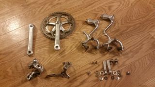 Shimano 600 Vintage Groupset Gruppo With Campagnolo Parts