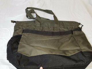 Vintage LL Bean Olive Green Tote Bag 3