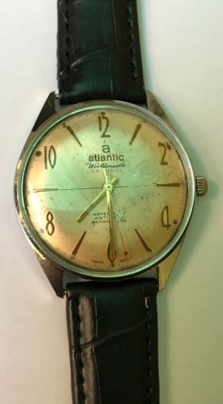 Vintage Watch Atlantic 17 Jewels Swiss Made