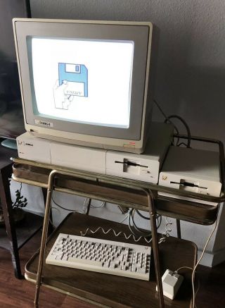 Commodore Amiga 1000 Computer,  1080 Monitor,  1010 Hard Drive,  Keyboard,  Mouse