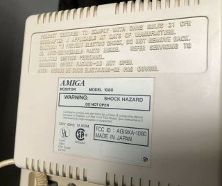 Commodore Amiga 1000 Computer,  1080 Monitor,  1010 Hard Drive,  Keyboard,  Mouse 5