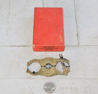 VINTAGE WATCHMAKER ' S LEVIN 2 IN 1 BALANCE TRUING CALIPER TCTI,  IN ORIG.  BOX 4