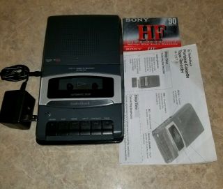 Radio Shack Portable Cassette Tape Player Recorder Vintage Model 14 - 1117