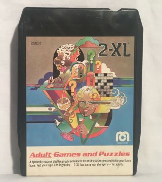 Vintage 1978 Adult Games & Puzzles 8 - Track Tape For Mego 2 - Xl Robot Toy