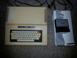 Tandy Radio Shack Trs - 80 Color Computer (coco 1) And Fd 501 Floppy Drive