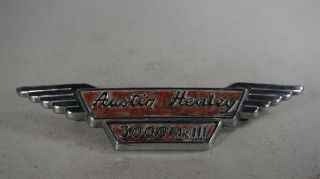 Vintage Austin Healey 3000 Mk - Lll Front Grille Motif Badge