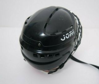 Vintage JOFA 390 SR Hockey Helmet 6 3/4 - 7 3/8 Black With SR 381 Mask 3