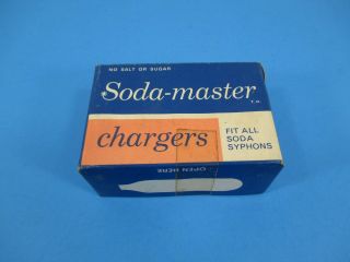 Vintage Soda - Master Chargers Fits All Soda Syphons Old Stock 10 Per Box Vs13