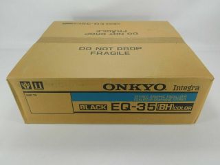 Onkyo Integra Eq - 35 Stereo Graphic Equalizer W/ Box