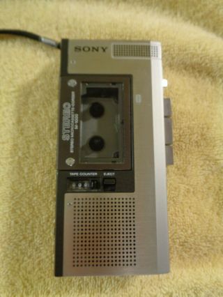 Vintage Sony Microcasstte Recorder M - 1000 Parts