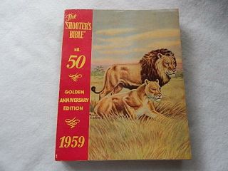 Stoeger " The Shooters Bible " 1959 - - 50th Anniversary