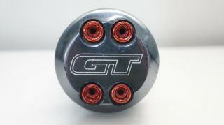 Vintage 1990s Gt Bmx 24 " Mach One Piston Stem With Red Anodized Hollow Bolts.