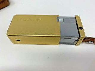 GOLD Minotla 16 Subminiature Spy Camera Pocket Collectable Rokkor 3.  5/25 4