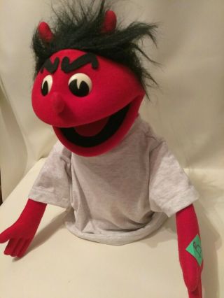 Vintage Professional The Train Depot,  Florida Devil Muppet Hand Made In Usa