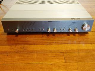 Tandberg 3002 Preamplifier Preamp,  MM/MC Moving Coil Phono Stage & Cord 2