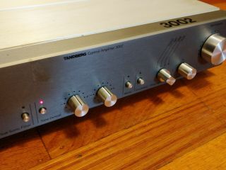 Tandberg 3002 Preamplifier Preamp,  MM/MC Moving Coil Phono Stage & Cord 5