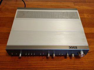 Tandberg 3002 Preamplifier Preamp,  MM/MC Moving Coil Phono Stage & Cord 9