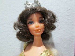 VTG Barbie Walk Lively Miss America rooted lashes played with 2