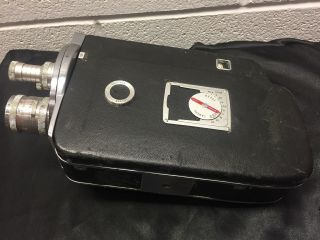 Vintage KODAK K - 100 TURRET 16mm Film Reel Movie Camera w/ Accessories 7