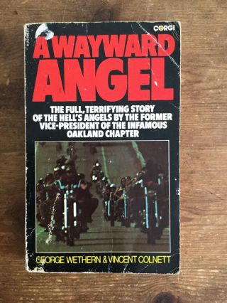 A Wayward Angel Corgi First Edition Hells Angels Outlaw Bikers 1 Er