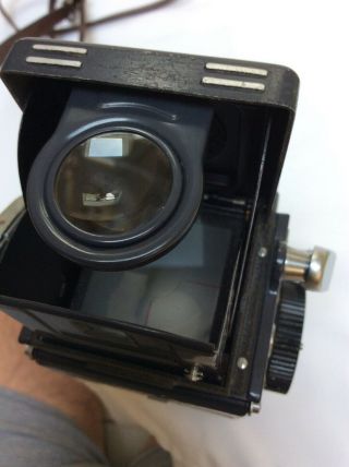 Yashica 44 TLR camera w/60mm f/3.  5 Yashinon lenses TLR Parts/Repair 5