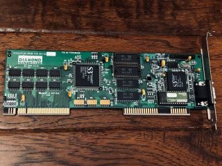 Diamond Stealth S3 Vision868 2mb Vlb Vga Video Card For 486,  And