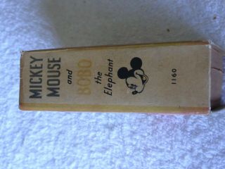 1935 Little Big Book Mickey Mouse & BOBO the Elephant 3
