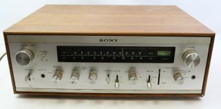 Sony Str - 6055 Stereo Receiver Solid State 40 Watt / Channel Amplifier Vintage