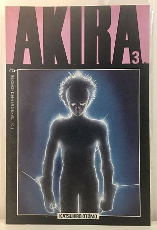 Akira Volume 1 3 - 1988 Epic Comics Vintage Comic Book