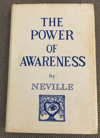 The Power Of Awareness 1960 Neville Goddard 6th Printing Hcdj