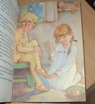 1969 - THE NURSERY PETER PAN by J M BARRIE illustrated by Mabel Lucie Attwell DJ 4
